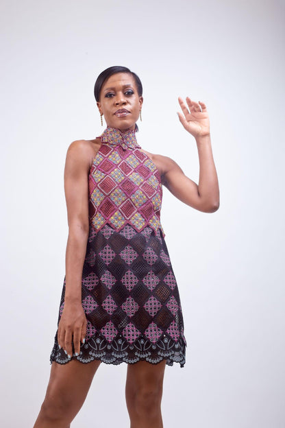 Vintage Mini Dress Lisa Folawiyo - at Zinkata Nigeria