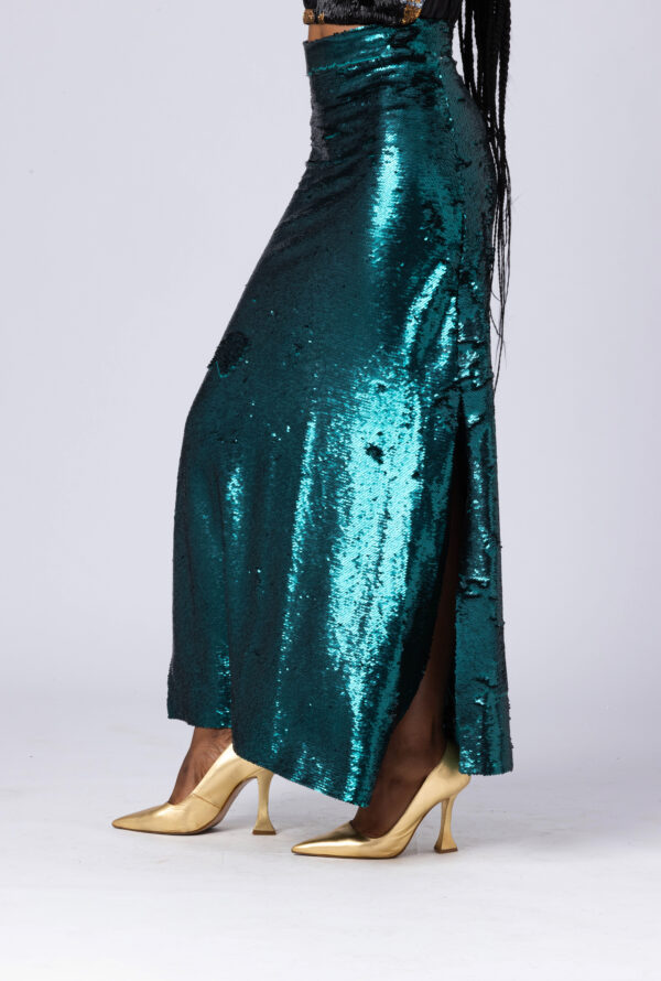 TZAR STUDIOS  SVEN SEQUIN SKIRT - Image 3