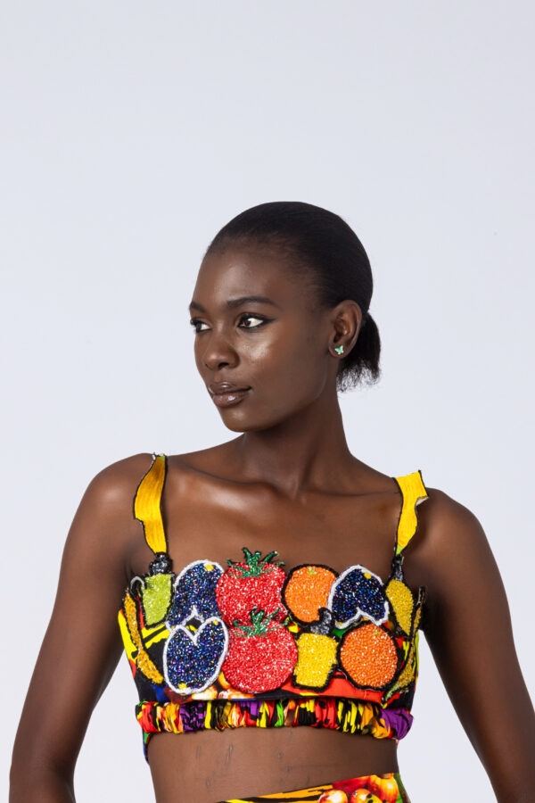 Lisa Folawiyo FRUIT BRALETTE