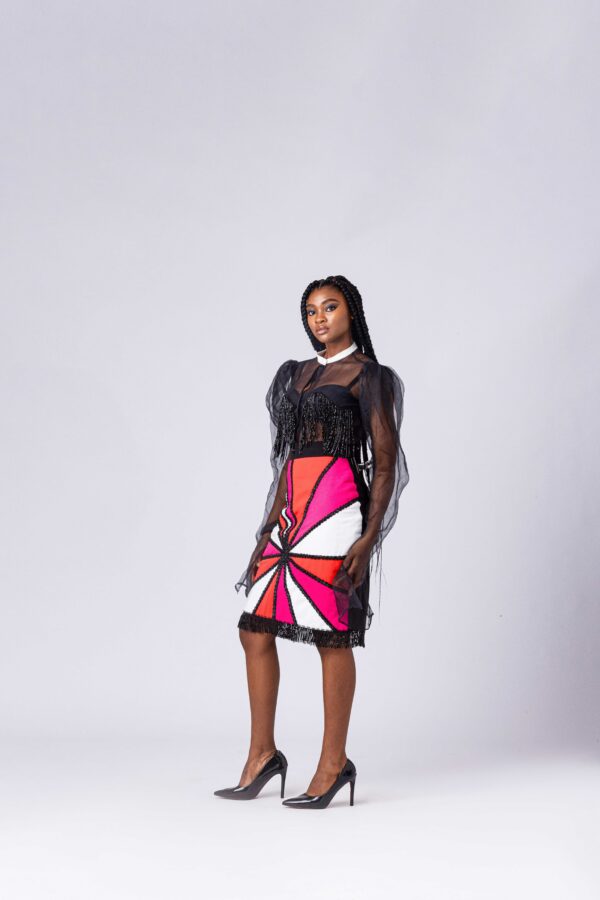 DNA by Iconic Invanity  STAR BEADED SKIRT - Image 3