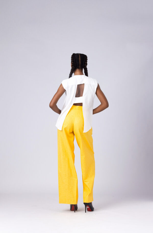 NKWO BACKLESS SHIRT - Image 4