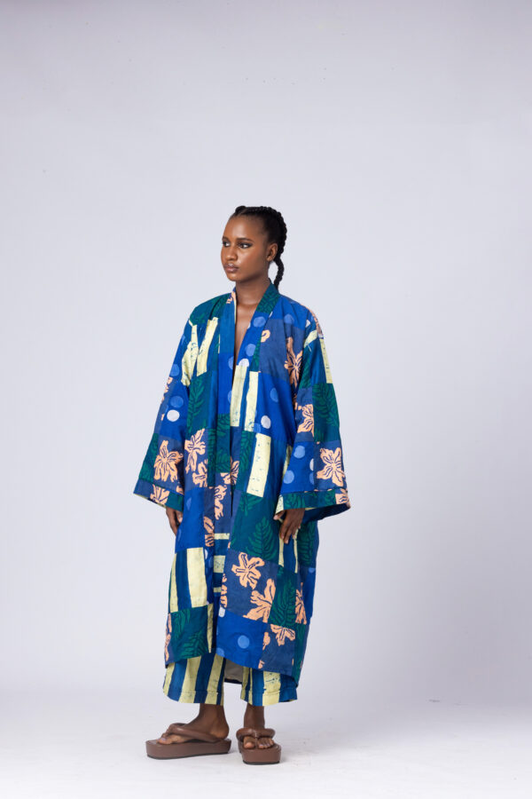 OYA ABEO PATCHWORK ROBE