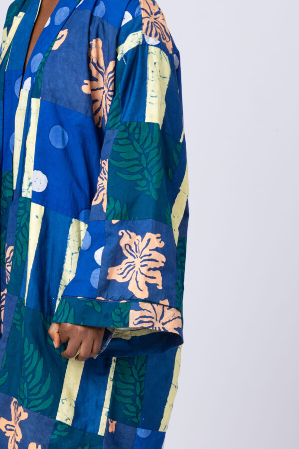 OYA ABEO PATCHWORK ROBE - Image 2