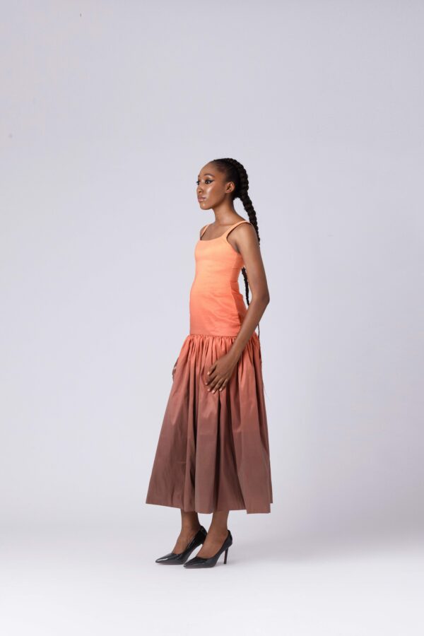 RENDOL OMBRE TAFETTA DRESS - Image 3