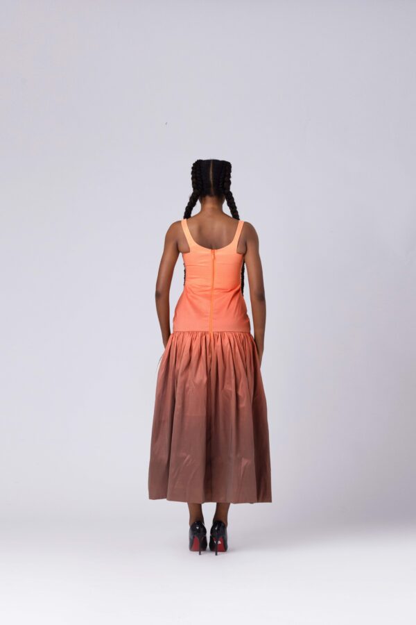 RENDOL OMBRE TAFETTA DRESS - Image 2