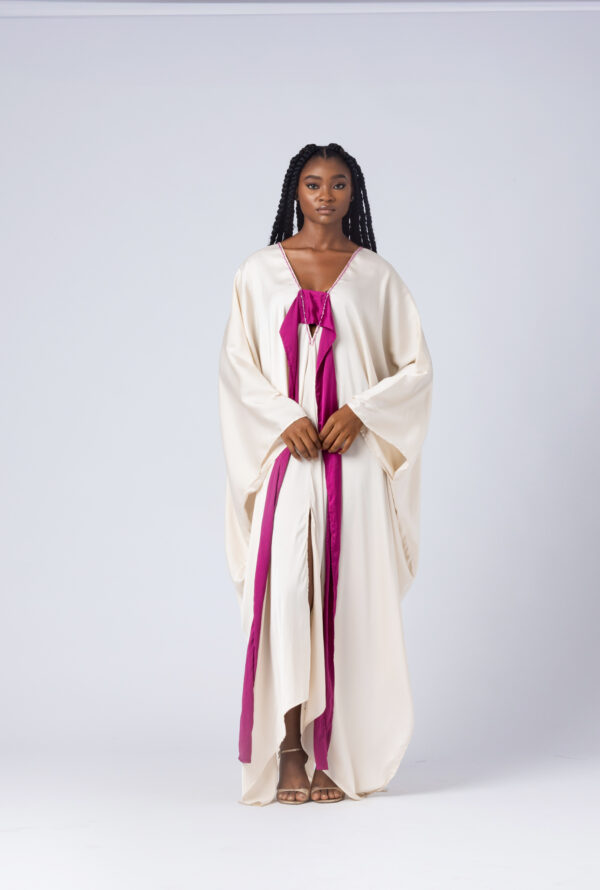 TZAR YUNIS BEADED KAFTAN