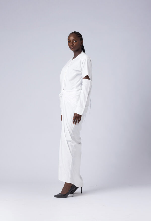 NKWO TWIST KAFTAN DRESS - Image 6