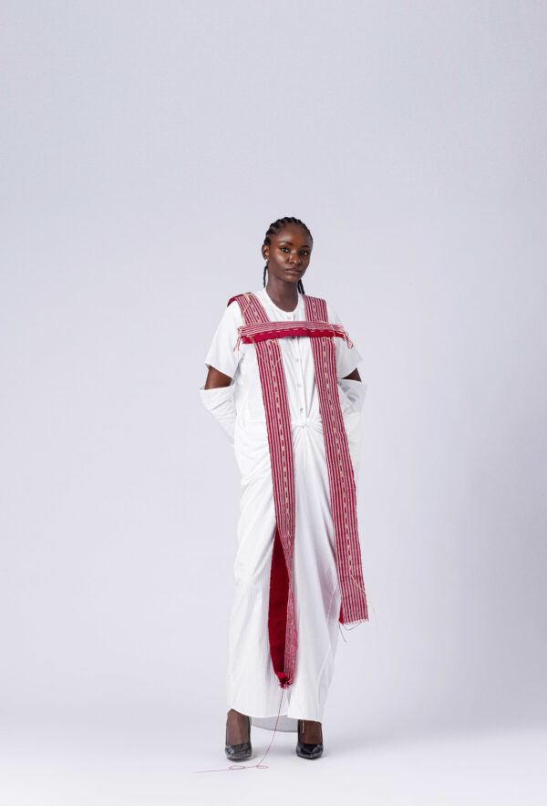 NKWO TWIST KAFTAN DRESS - Image 4