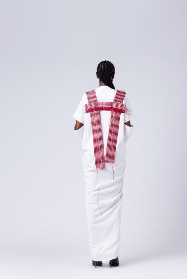 NKWO TWIST KAFTAN DRESS - Image 3