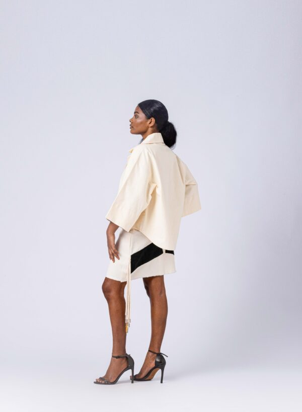 TZAR WAFFLE MINI SKIRT - Image 2