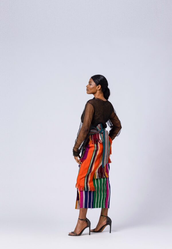 NKWO FESTIVAL WRAP SKIRT - Image 4