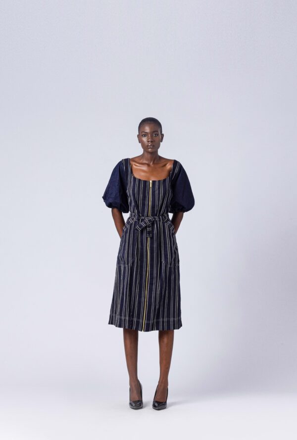 ILARE LEVI DENIM DRESS - Image 2