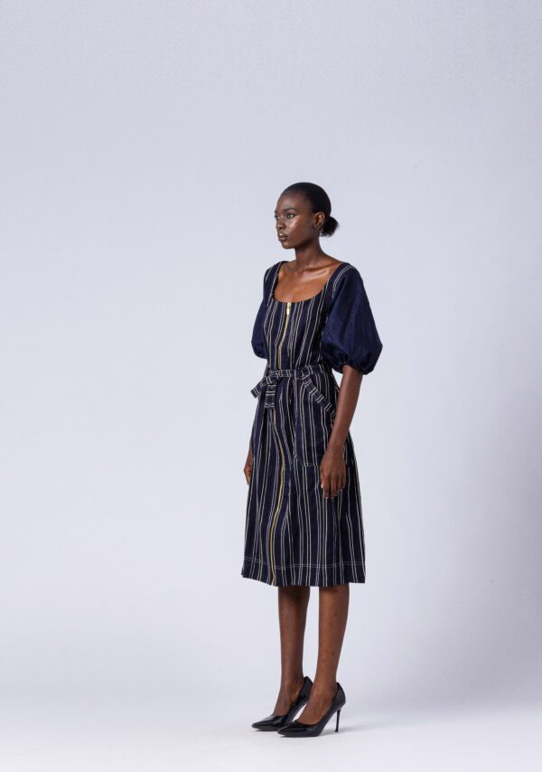 ILARE LEVI DENIM DRESS