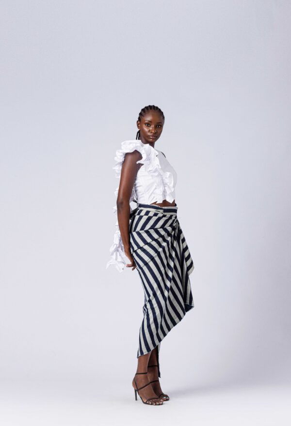 NKWO GEISHA WRAP SKIRT