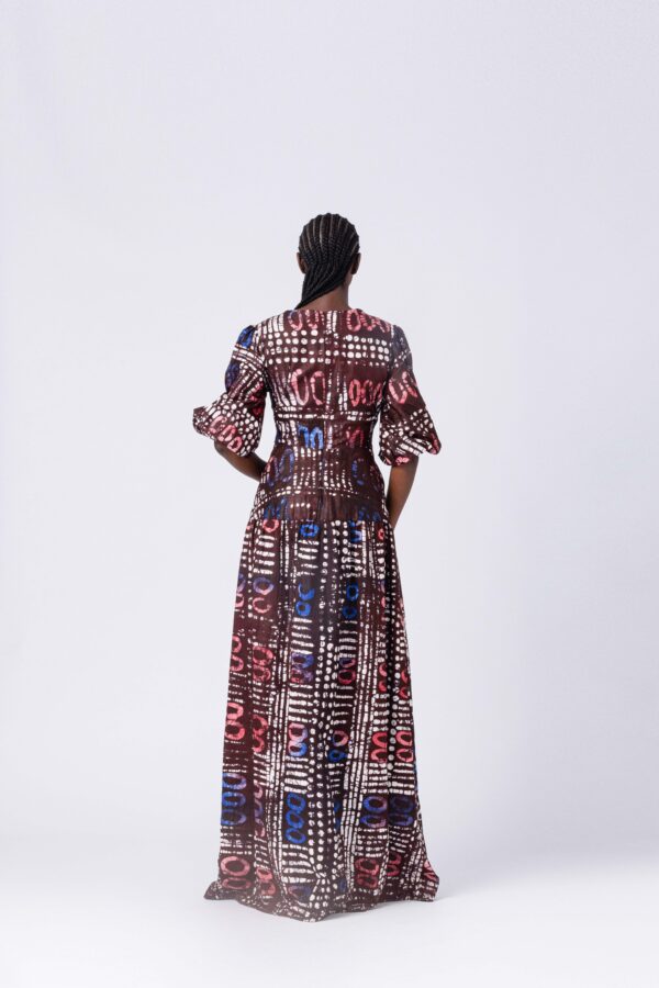 LADY MAKER  INDIGO MAXI DRESS - Image 3